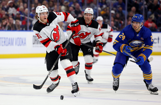match d'ouverture saison 2024-2025 Devil vs sabres